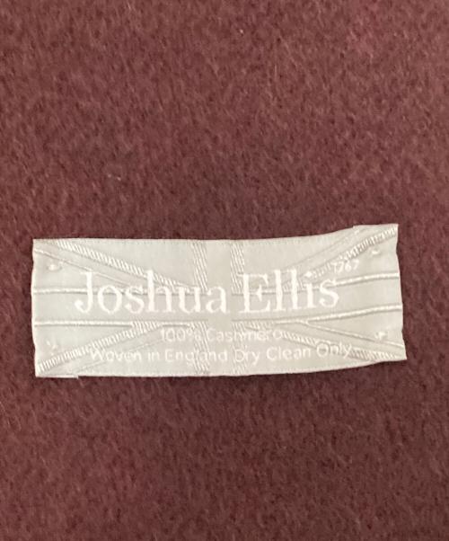 JOSHUA ELLIS（ジョシュア エリス）JOSHUA ELLIS (ジョシュア エリス) 大判カシミヤストール ブラウン サイズ:下記参照の古着・服飾アイテム