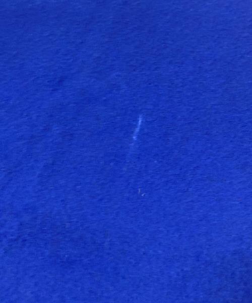 HERMES（エルメス）HERMES (エルメス) ロゴ刺繍大判カシミヤストール ブルー サイズ:下記参照の古着・服飾アイテム