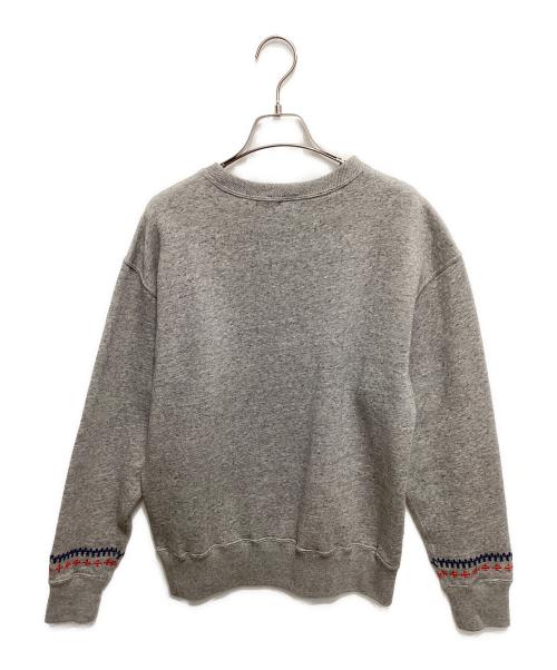 POLO RALPH LAUREN（ポロ・ラルフローレン）POLO RALPH LAUREN (ポロ・ラルフローレン) ポロベアプリントスウェット グレー サイズ:Sの古着・服飾アイテム