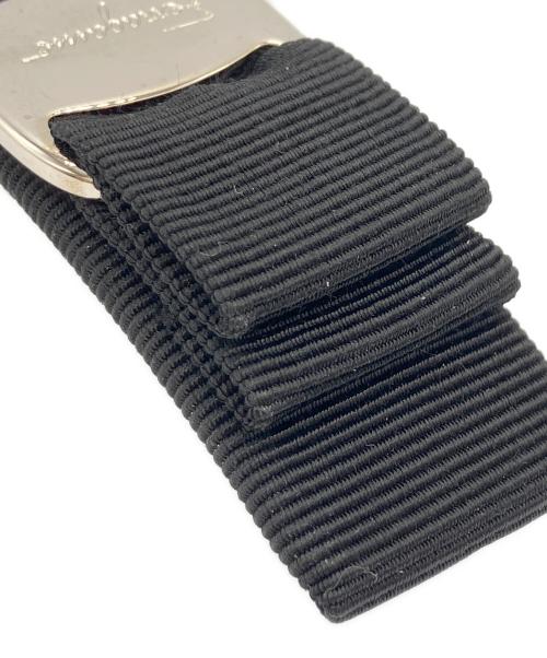 Salvatore Ferragamo（サルヴァトーレ フェラガモ）Salvatore Ferragamo (サルヴァトーレ フェラガモ) ヴァラリボンバレッタ ブラックの古着・服飾アイテム