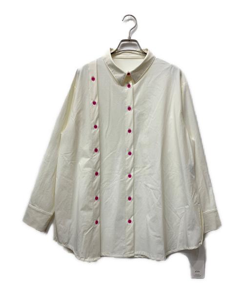 sfide（スフィーデ）sfide (スフィーデ) POPLIN SH アイボリー サイズ:38の古着・服飾アイテム