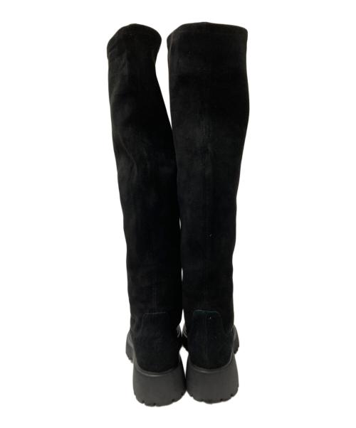 UNITED ARROWS（ユナイテッドアローズ）UNITED ARROWS (ユナイテッドアローズ) ストレッチニーハイブーツ ブラック サイズ:37の古着・服飾アイテム