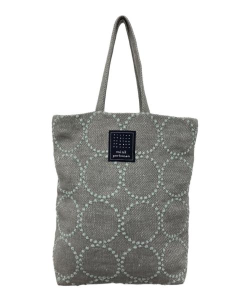 mina perhonen（ミナ ペルホネン）mina perhonen (ミナ ペルホネン) toast bag グレーの古着・服飾アイテム