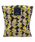 mina perhonenミナ ペルホネン）の古着「twin flower pocket bag / ツイン フラワー ポケットバッグ」｜ネイビー