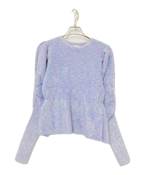 JNHearts（ジェイエヌハーツ）JNHearts (ジェイエヌハーツ) ブリッターニット ミックス サイズ:Fの古着・服飾アイテム