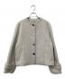 ARPEGE STORY（アルページュストーリー）の古着「メルトンショートコート」｜グレー