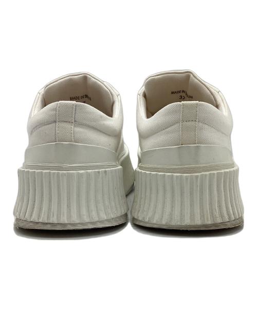 JIL SANDER（ジルサンダー）JIL SANDER (ジルサンダー) VULCANIZED Sneakers ホワイト サイズ:37の古着・服飾アイテム