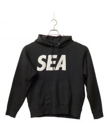 WIND AND SEA（ウィンダンシー）の古着「WIND AND SEA パーカー」｜ブラック