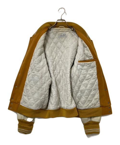 MACBETH（マクベス）MACBETH (マクベス) スタジャン オレンジ×アイボリー サイズ:Mの古着・服飾アイテム