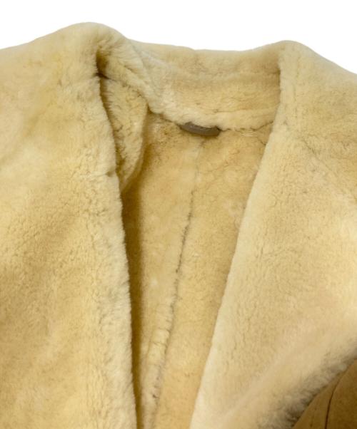 Canterbury（カンタベリー）Canterbury (カンタベリー) ムートンコート ベージュ サイズ:22の古着・服飾アイテム
