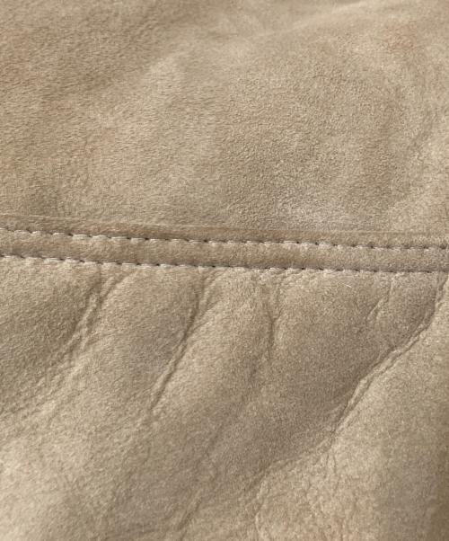 Canterbury（カンタベリー）Canterbury (カンタベリー) ムートンコート ベージュ サイズ:22の古着・服飾アイテム