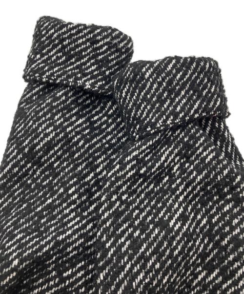 ARPEGE STORY（アルページュストーリー）ARPEGE STORY (アルページュストーリー) ループツイードZIPブルソン ブラック サイズ:1の古着・服飾アイテム