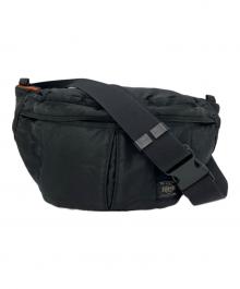 PORTER（ポーター）の古着「TANKER(タンカー)WAIST BAG」｜ブラック
