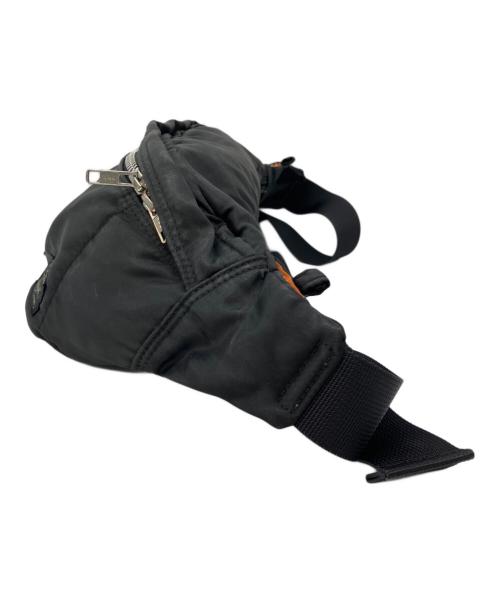 PORTER（ポーター）PORTER (ポーター) TANKER(タンカー)WAIST BAG ブラックの古着・服飾アイテム