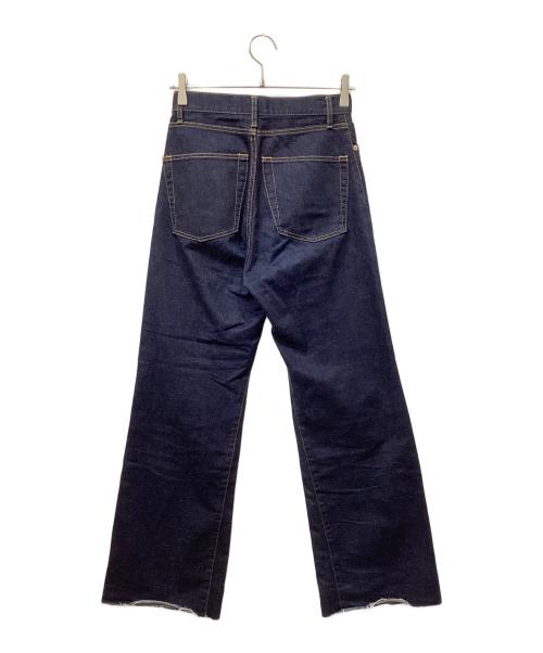 THIRD MAGAZINE（サードマガジン）THIRD MAGAZINE (サードマガジン) カットオフデニムパンツ インディゴ サイズ:2の古着・服飾アイテム