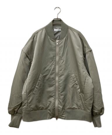 中古・古着通販】CALUX (キャラクス) SHORT BOMBER JACKET セージ