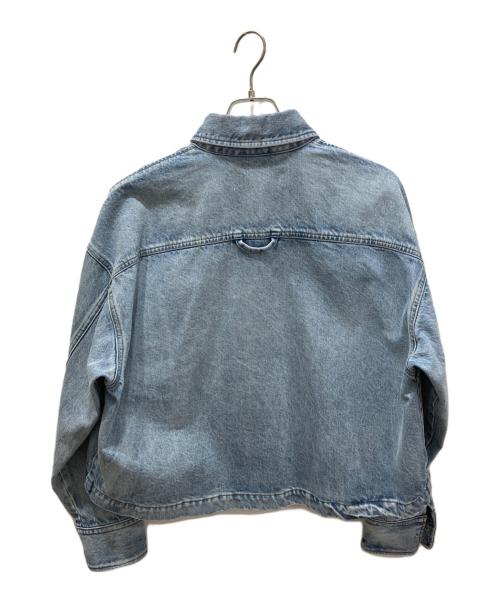 THIRD MAGAZINE（サードマガジン）THIRD MAGAZINE (サードマガジン) デニムオーバーシャツジャケット ブルー サイズ:9の古着・服飾アイテム