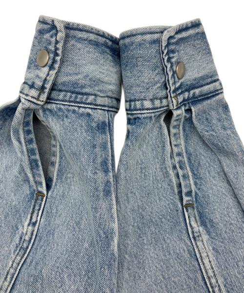 THIRD MAGAZINE（サードマガジン）THIRD MAGAZINE (サードマガジン) デニムオーバーシャツジャケット ブルー サイズ:9の古着・服飾アイテム