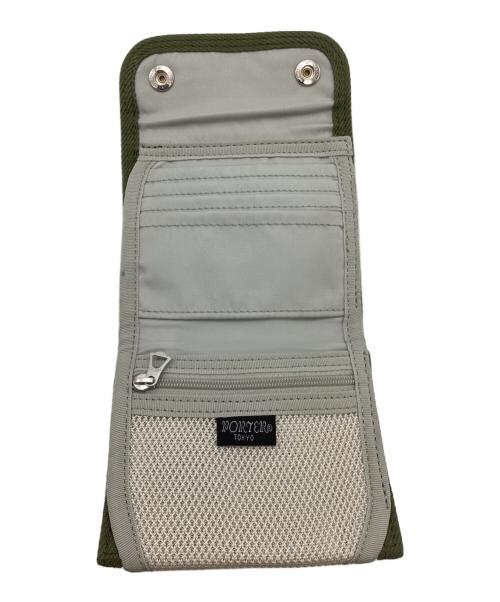 PORTER（ポーター）PORTER (ポーター) FADE WALLET ライトグリーンの古着・服飾アイテム