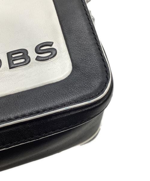 MARC JACOBS（マークジェイコブズ）MARC JACOBS (マークジェイコブス) THE BOX COLORBLOCKED 23レザーハンドバッグ ホワイト×ブラックの古着・服飾アイテム