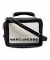 MARC JACOBS（マークジェイコブス）の古着「THE BOX COLORBLOCKED 23レザーハンドバッグ」｜ホワイト×ブラック