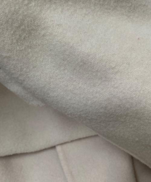 Mila Owen（ミラオーウェン）Mila Owen (ミラオーウェン) 接結ハーフ丈Aラインコート アイボリー サイズ:ONEの古着・服飾アイテム