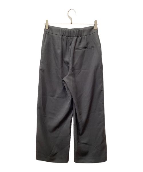 BALLSEY（ボールジィ）BALLSEY (ボールジィ) パウダリーストレッチツイルセミワイドパンツ グレー サイズ:36の古着・服飾アイテム