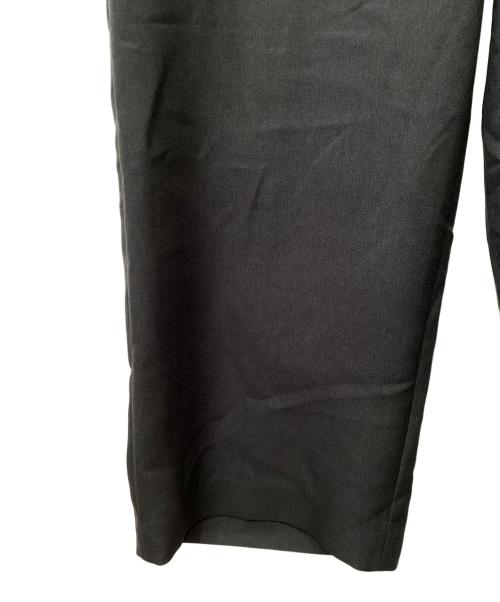 BALLSEY（ボールジィ）BALLSEY (ボールジィ) パウダリーストレッチツイルセミワイドパンツ グレー サイズ:36の古着・服飾アイテム