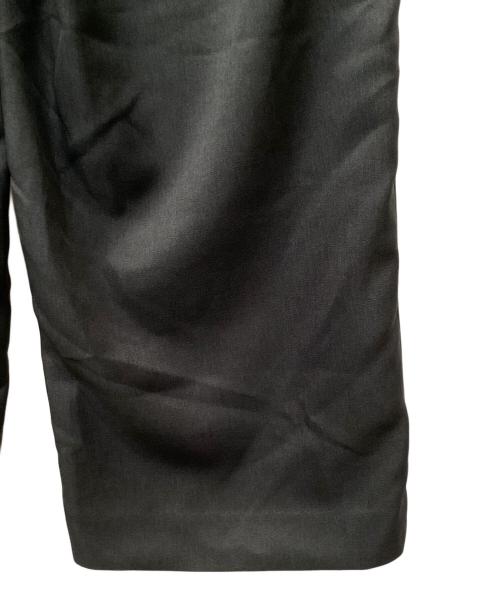 BALLSEY（ボールジィ）BALLSEY (ボールジィ) パウダリーストレッチツイルセミワイドパンツ グレー サイズ:36の古着・服飾アイテム