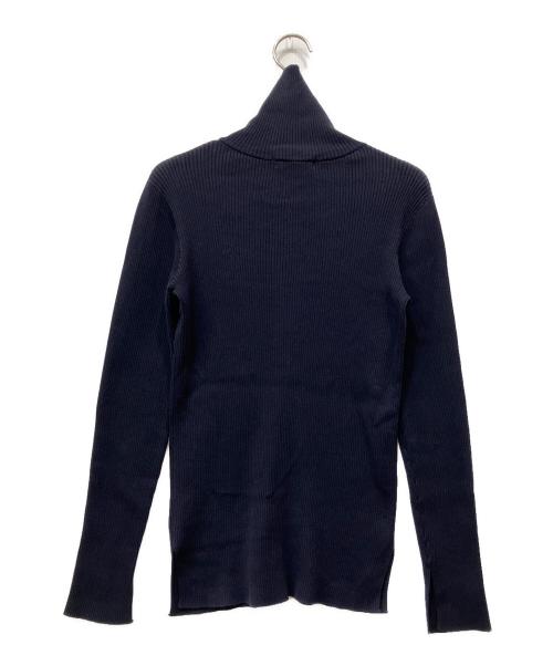 MACPHEE（マカフィー）MACPHEE (マカフィー) コットンリブハイネックプルオーバー ネイビー サイズ:Sの古着・服飾アイテム