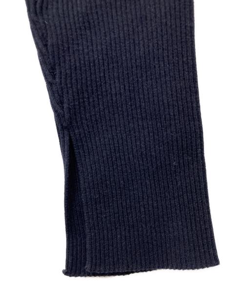 MACPHEE（マカフィー）MACPHEE (マカフィー) コットンリブハイネックプルオーバー ネイビー サイズ:Sの古着・服飾アイテム