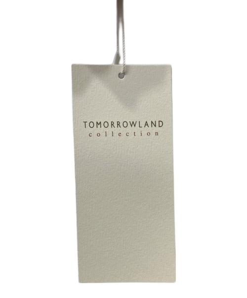 TOMORROW LAND collection（トゥモローランドコレクション）TOMORROW LAND collection (トゥモローランドコレクション) ウォッシャブルサテンボウタイギャザーブラウス グリーン サイズ:36の古着・服飾アイテム