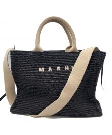 MARNI（マルニ）の古着「トートバッグ」｜ブラック