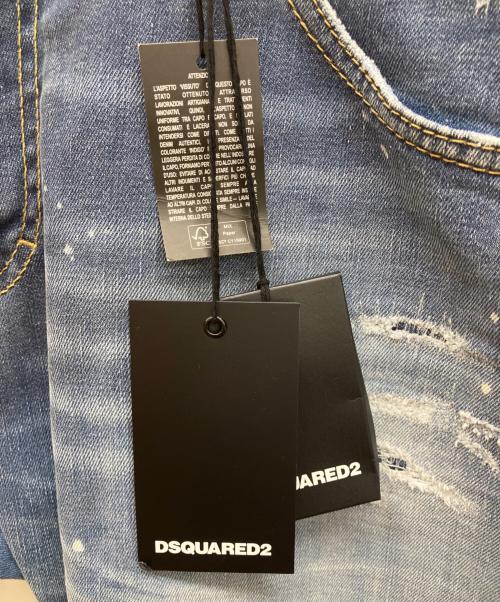 DSQUARED2（ディースクエアード）DSQUARED2 (ディースクエアード) SEXY TWIST JEAN インディゴ サイズ:50の古着・服飾アイテム