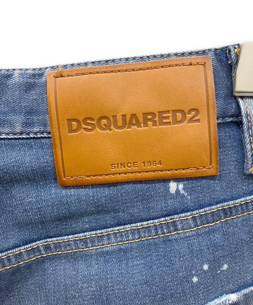 DSQUARED2（ディースクエアード）DSQUARED2 (ディースクエアード) SEXY TWIST JEAN インディゴ サイズ:50の古着・服飾アイテム