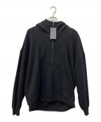 Saint Laurent Parisサンローランパリ）の古着「HALF ZIP HOODIE」｜ブラック