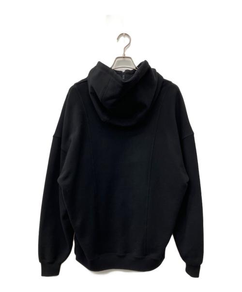 Saint Laurent Paris（サンローランパリ）Saint Laurent Paris (サンローランパリ) HALF ZIP HOODIE ブラック サイズ:Lの古着・服飾アイテム