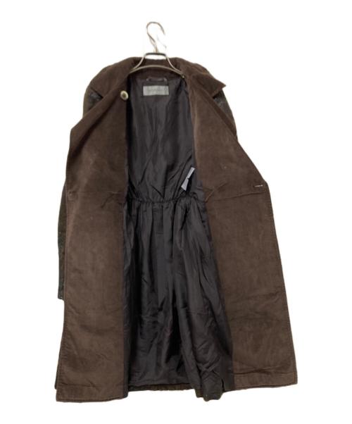 SPORT MAX（スポーツマックス）SPORT MAX (スポーツマックス) ジャガードコート ブラウン サイズ:38の古着・服飾アイテム