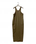 aereアエレ）の古着「uruko herring bone one-piece」｜ブラウン