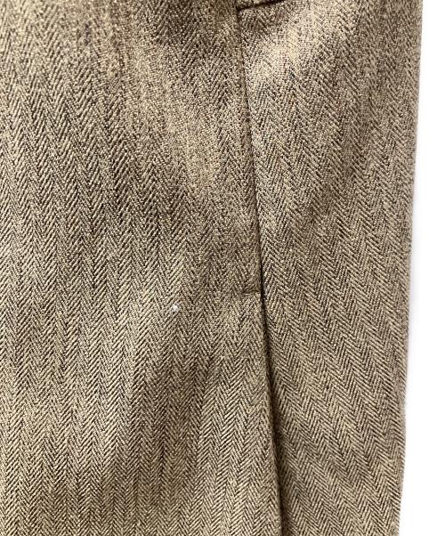 aere（アエレ）aere (アエレ) uruko herring bone one-piece ブラウン サイズ:38の古着・服飾アイテム
