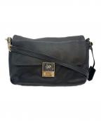 ANYA HINDMARCHアニヤ・ハインドマーチ）の古着「ショルダーバッグ」｜ブラック