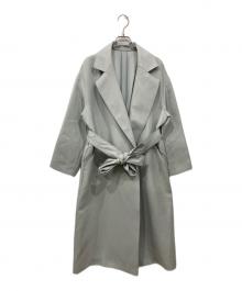 Noble（ノーブル）の古着「トリプルクロスラフチェスターコート」｜ブルー