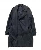 TATRASタトラス）の古着「ダウンライナー付トレンチコート」｜ブラック