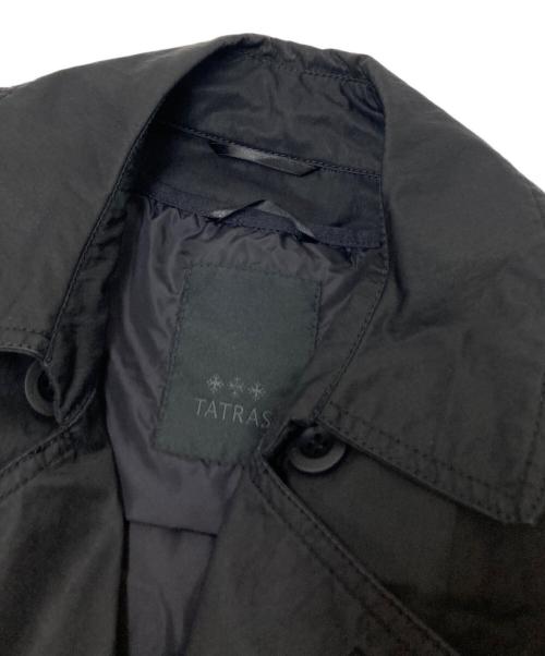 TATRAS（タトラス）TATRAS (タトラス) ダウンライナー付トレンチコート ブラック サイズ:02の古着・服飾アイテム