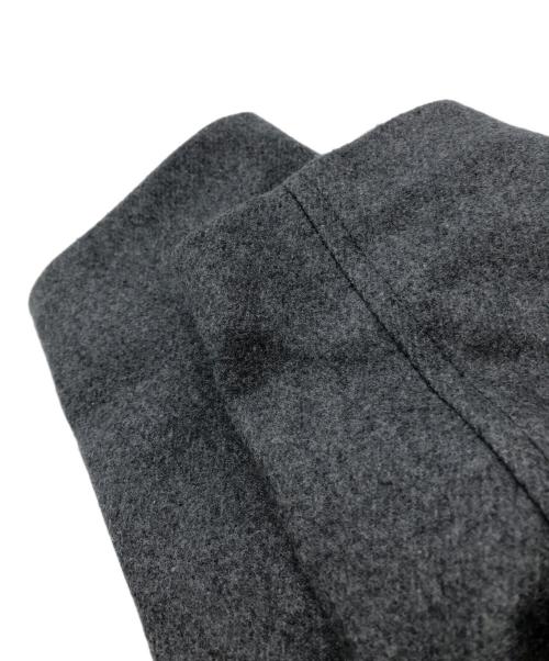 NAVE（ネイブ）NAVE (ネイブ) ダブルメルトン ショートPコート グレー サイズ:2の古着・服飾アイテム