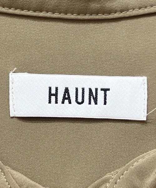 haunt（ハウント）haunt (ハウント) サテンワンピース ブラウン サイズ:38の古着・服飾アイテム