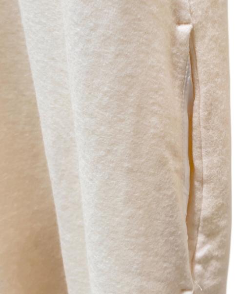 ebure（エブール）ebure (エブール) ソフトウールスムースカットソーワンピース ホワイト サイズ:36の古着・服飾アイテム