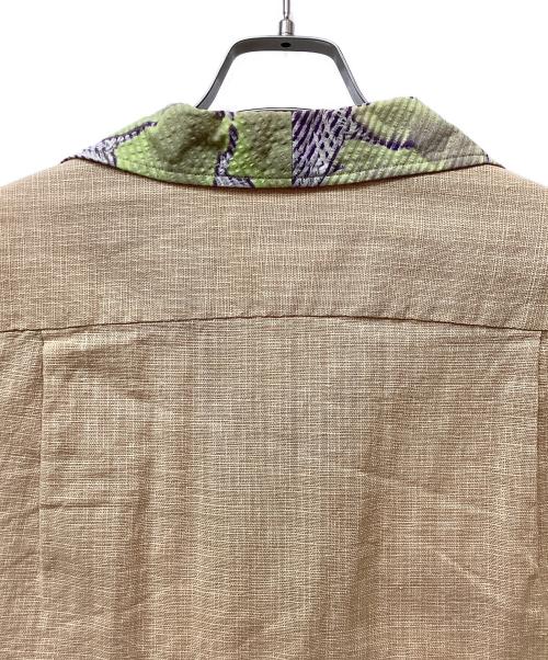Sun Surf（サンサーフ）SUN SURF (サンサーフ) コットンシャツ ベージュ サイズ:MEDIUMの古着・服飾アイテム