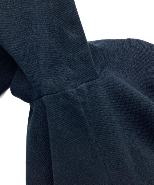 Paul Stuart（ポールスチュアート）Paul Stuart (ポールスチュアート) ペーパーミラノニットジャケット ネイビー サイズ:6の古着・服飾アイテム