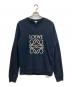 LOEWE（ロエベ）の古着「アナグラム レギュラーフィット スウェットシャツ」｜ネイビー